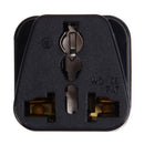 WD-7 Portable Universal to UK Plug Adapter Power Socket Travel Converter