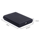 PT500 Scratch-resistant All-inclusive Portable Hard Drive Silicone Protective Case for Samsung Portable SSD T5, with Vents (Black)