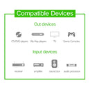 EMK LSYJ-A 1.5m OD6.0mm Gold Plated Metal Head Toslink Male to Male Digital Optical Audio Cable