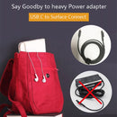 USB-C / Type-C to 6 Pin Magnetic Male Laptop Power Charging Cable for Microsoft Surface Pro 6 / 5 , Cable Length: about 1.5m
