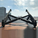 NEXSTAND Laptop Height Extender Holder Stand Folding Portable Computer Heat Dissipation Bracket, Size: 27x3.9x3.6cm(Black)