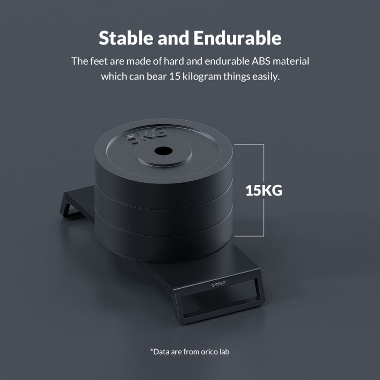 ORICO HSQ-M1 Computer Monitor Stand Riser (Black)