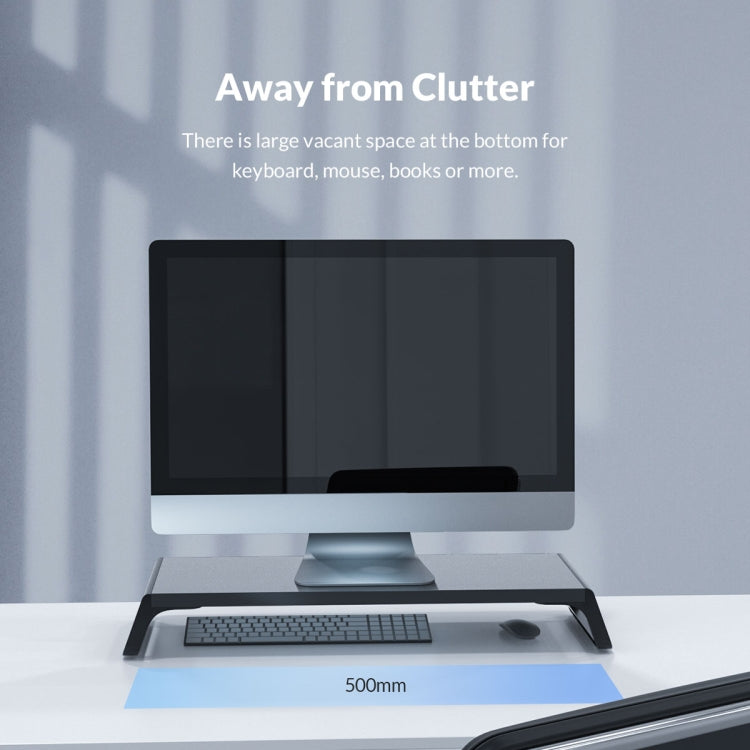 ORICO HSQ-M1 Computer Monitor Stand Riser (Black)