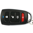 433MHZ Wireless Copy Remote Control Metal Four-button Garage Door Copy Code Remote Contro