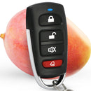 433MHZ Wireless Copy Remote Control Metal Four-button Garage Door Copy Code Remote Contro