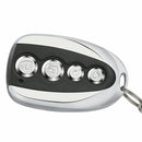 U-shaped 433Mhz Wireless Universal Copy Remote Control Metal 4 Key Garage Door Duplicator Mini Portable Key Controller