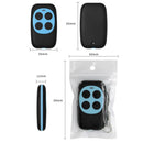Colorful Four-Key Copying Remote Garage Door Gate Wireless Remote Control 433MHZ Copy Key Cloning Duplicator(Green)