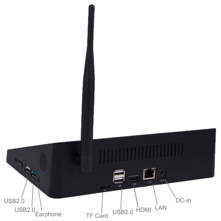 TV Box Style PiPo X9S Windows 10 Mini PC + 8.9 inch Tablet, Intel Celeron N4020 1.10GHz, RAM: 3GB, ROM: 64GB, Support WiFi / LAN / BT4.0 / HDMI