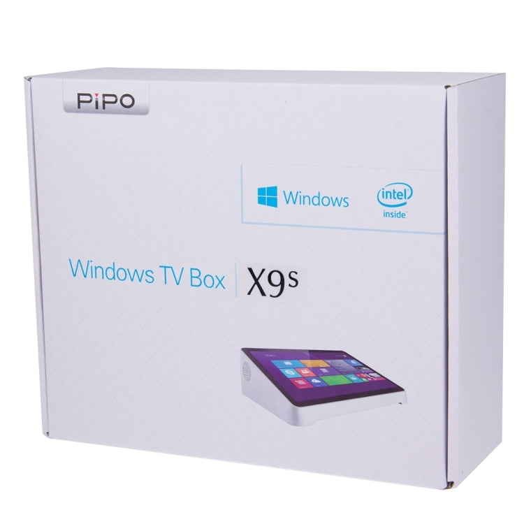 PiPo X9S TV Box Style Windows 10 Mini PC + 8.9 inch Tablet, Intel Celeron N4020 1.10GHz, RAM: 2GB, ROM: 64GB, Support WiFi / LAN / HDMI