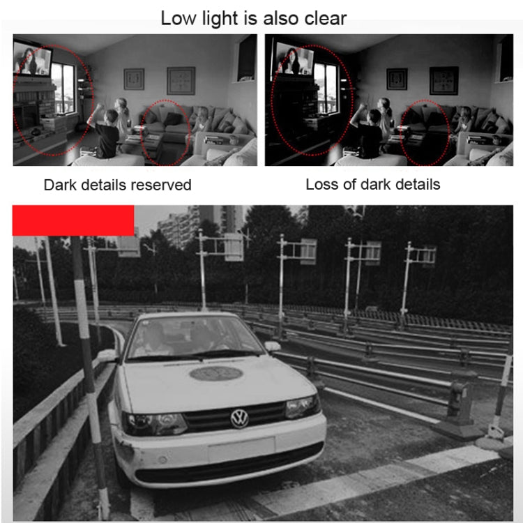 Aoni ANC Wolf Demon Night Vision IPTV WebCam Teleconference Teaching Live Broadcast Computer Camera with Microphone, Drive-free Plug and Play