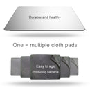 Circle Shape Aluminum Alloy Double-sided Non-slip Mat Desk Mouse Pad