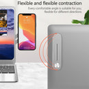 Universal Pasteable Aluminum Alloy Laptop Expansion Bracket Magnetic Suction Mobile Phone Bracket