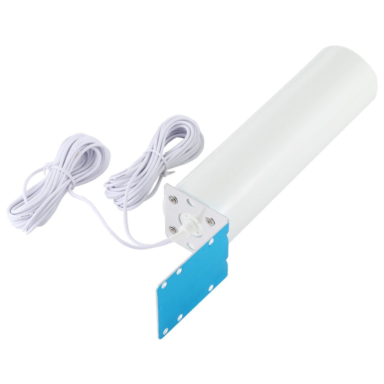 4G LTE WiFi 12DBi Omni External Barrel Antenna with CRC9 Male(White)