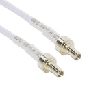 4G LTE WiFi 12DBi Omni External Barrel Antenna with CRC9 Male(White)