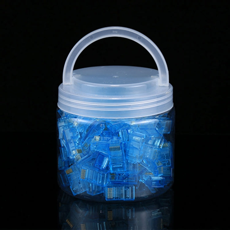 100 PCS Anpwoo Amp01 RJ45 Connector Modular Plug(Blue)