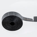 Original Xiaomi Youpin bcase PP Hook + Flannel Tearable Hook and Loop Fastener, Size: 300 x 1cm(Black)