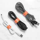 Original Xiaomi Youpin bcase PP Hook + Flannel Tearable Hook and Loop Fastener, Size: 300 x 1cm(Orange)