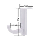 Universal Headphone Hanger PC Monitor Desk Headset Stand Holder Hook(Black)