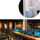Universal Headphone Hanger PC Monitor Desk Headset Stand Holder Hook(White)