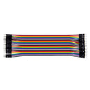 Multicolored 40 Pin Male to Male Breadboard Jumper Wires Ribbon Cable