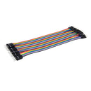 Multicolored 40 Pin Male to Male Breadboard Jumper Wires Ribbon Cable