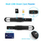 ROCKETEK CR310 USB 3.0 + TF Card + SD Card + SIM Card + Smart Card Multi-function Card Reader