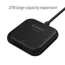 ORICO CRS31A 4 in 1 TF / SD / MS / CF Card to 5Gbps USB 3.0 Multi-function Smart Card Reader with 30cm USB Cable & LED Indicator