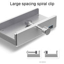 ORICO MH4PU Aluminum Alloy 4 Ports USB 3.0 Clip-type HUB with 1m USB Cable, Clip Width Range: 10-32mm