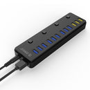 ORICO P12-U3 Desktop Multi-function 12 Ports USB 3.0 HUB with 1m USB Cable & LED Indicator