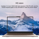 Jumper EZbook X3 Air Laptop, 13.3 inch, 8GB+128GB, Windows 10 Intel Gemini Lake N4100 Quad Core 1.1-2.4GHz, Support TF Card & Bluetooth & Dual WiFi & Mini HDMI