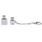 Micro USB Female to USB-C / Type-C Male + USB 2.0 Female to USB-C / Type-C Male Metal Adapter, For Galaxy S8 & S8 + / LG G6 / Huawei P10 & P10 Plus / Xiaomi Mi6 & Max 2 and other Smartphones
