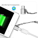 Micro USB Female to USB-C / Type-C Male + USB 2.0 Female to USB-C / Type-C Male Metal Adapter, For Galaxy S8 & S8 + / LG G6 / Huawei P10 & P10 Plus / Xiaomi Mi6 & Max 2 and other Smartphones