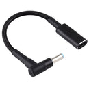 PD 100W 18.5-20V 4.5 x 0.6mm Elbow to USB-C / Type-C Adapter Nylon Braid Cable for HP