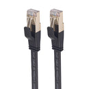 CAT8-2 Double Shielded CAT8 Flat Network LAN Cable, Length: 0.5m