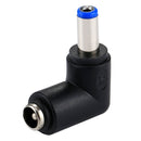 DC 5521 Male to DC 5521 Female Connector Power Adapter for Laptop Notebook, 90 Degree Right Angle Elbow