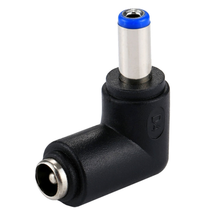 DC 5521 Male to DC 5521 Female Connector Power Adapter for Laptop Notebook, 90 Degree Right Angle Elbow