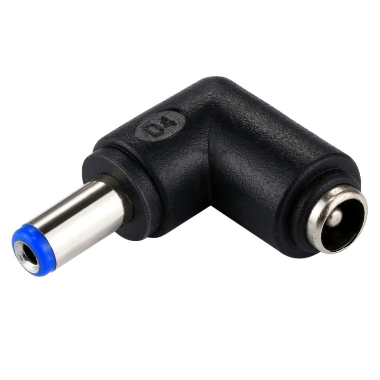 DC 5521 Male to DC 5521 Female Connector Power Adapter for Laptop Notebook, 90 Degree Right Angle Elbow