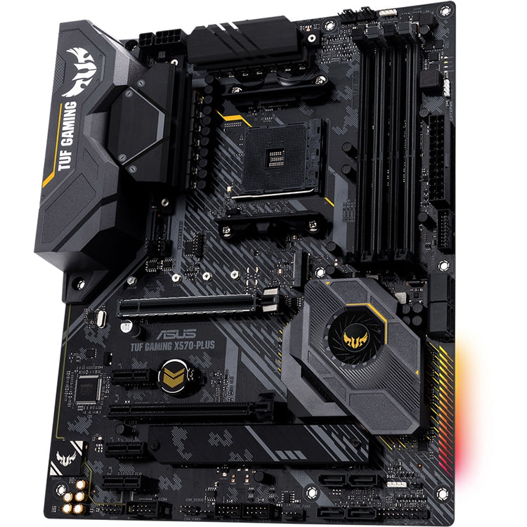 Original ASUS TUF GAMING X570-PLUS Desktop Computer Motherboard, Support CPU 5900X/5800X/3800X (AMD X570/Socket AM4)