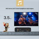 192KHz ARC Audio Extractor HDMI ARC to SPDIF + Coaxial + L/R Converter Audio Return Channel Adapter