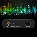192KHz ARC Audio Extractor HDMI ARC to SPDIF + Coaxial + L/R Converter Audio Return Channel Adapter