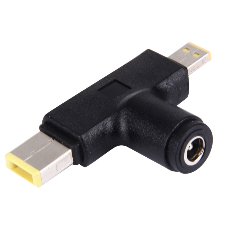 5.5x2.1mm Female to Lenovo Big Square (First Generation) Male & Small Square (Second Generation) Male Interfaces Power Adapters for Lenovo Laptop Notebook