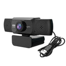HXSJ S5 1080P Adjustable HD Video Webcam PC Camera with Microphone(Black)
