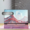 F20 Laptop, 14 inch, 12GB+1TB, Windows 10 OS, Intel Celeron N5095 Quad Core 2.0-2.9GHz, Support TF Card & Bluetooth & WiFi, US Plug(Rose Gold)