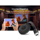 MiraScreen G2 Wireless WiFi Display Dongle Receiver Airplay Miracast DLNA 4K UHD RK3660 TV Stick for iPhone, Samsung, and other Smartphones (Black)
