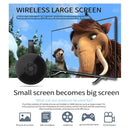 MiraScreen G2 Wireless WiFi Display Dongle Receiver Airplay Miracast DLNA 4K UHD RK3660 TV Stick for iPhone, Samsung, and other Smartphones (Black)