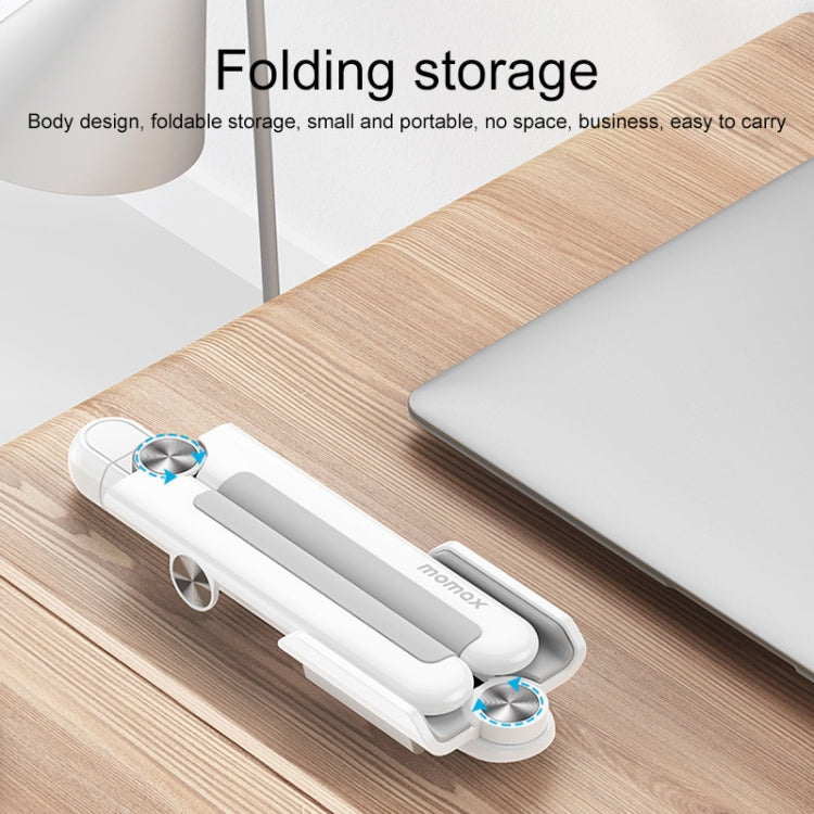 MOMAX KH2 FOLD STAND Elite Aircraft Computer Folding Holder Bracket (White)