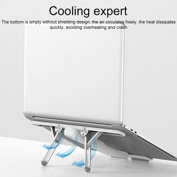 MOMAX KH2 FOLD STAND Elite Aircraft Computer Folding Holder Bracket (White)