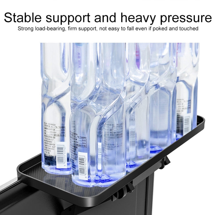 Computer Monitor Router Storage Bracket Television Set-top Box Shelf (Black)