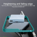 Computer Monitor Router Storage Bracket Television Set-top Box Shelf (White)