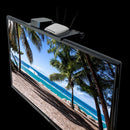 Television Computer Monitor Shelf Remote Control Set-top Box Storage Bracket (Black)